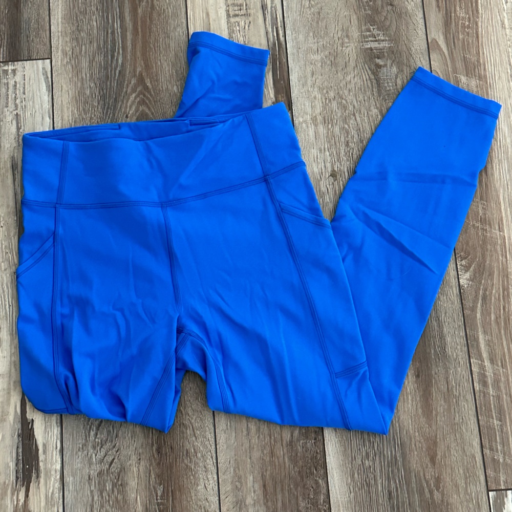 Lululemon Invigorate Hi-Rise Tight Leggings 25” Cerulean Blue